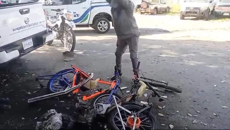 Destruyen Motocicletas Confiscadas En Carreras Clandestinas