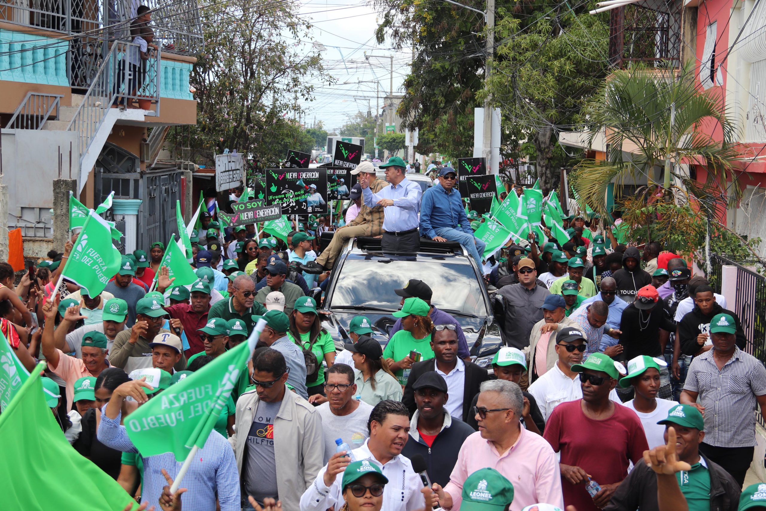 San Pedro De Macorís Macha Junto A Leonel Fernández