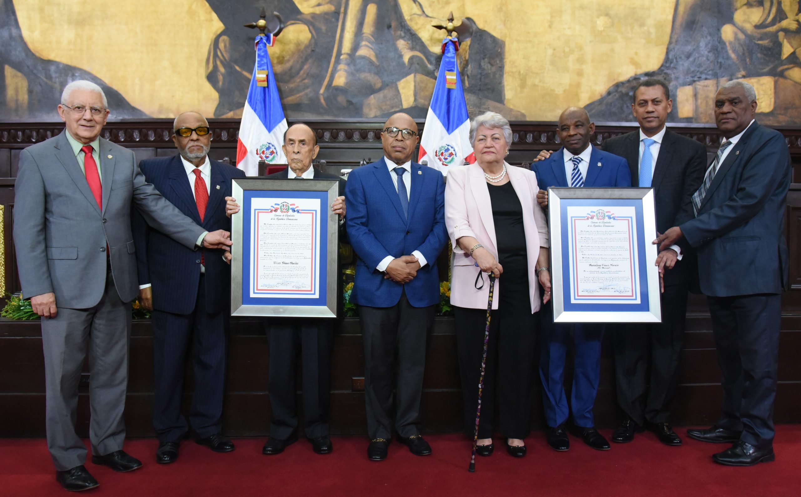 Diputados reconocen legados Maximiliano Gómez Horacio (El Moreno) y al empresario antitrujillista Ulises Polanco Morales