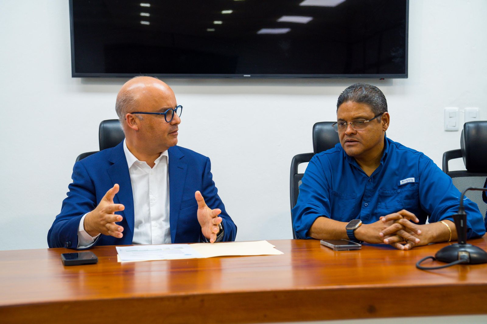 Ministro Presidencia Junto Al COE Da Seguimiento A Vaguada