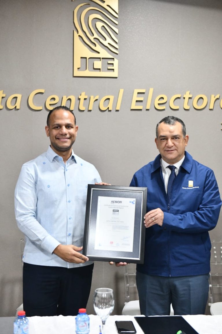 JCE Obtiene Por Cuarta Vez Norma ISO 22301 En Continuidad De La Operación