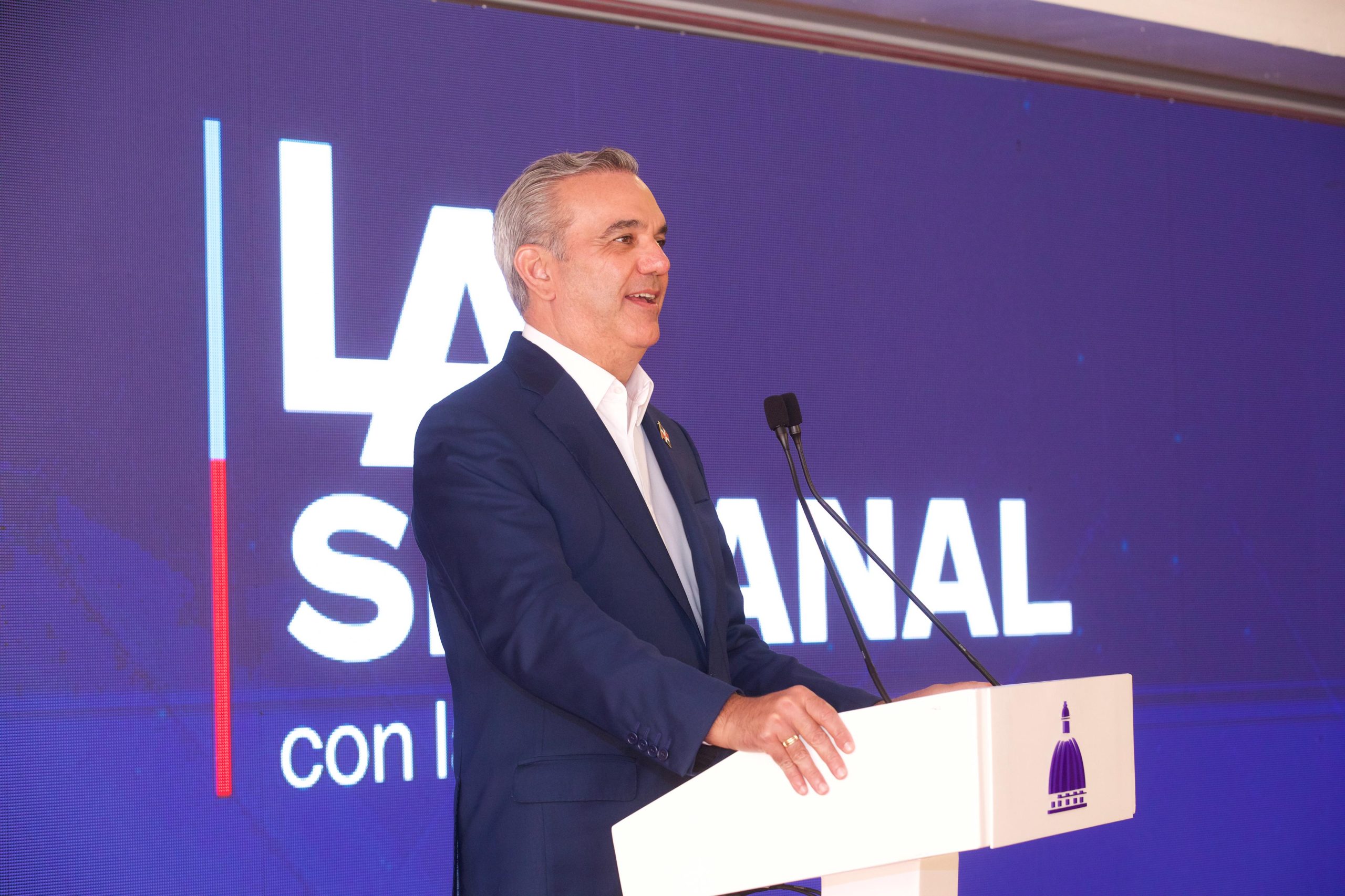 Luis Abinader traslada para el martes encuentro LA Semanal con la Prensa