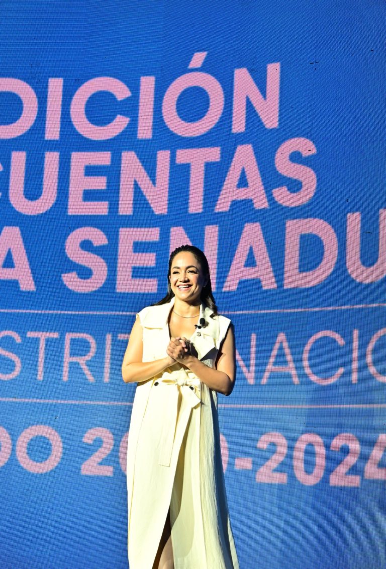 Senadora Faride Raful presenta su balance de gestión