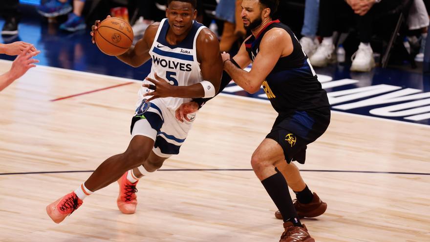 Anthony Edwards lidera a los Timberwolves en victoria sobre los Nuggets, forzando el séptimo juego