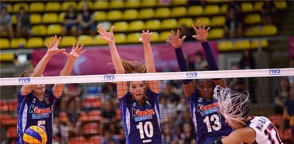 Reinas del Caribe caen ante Italia