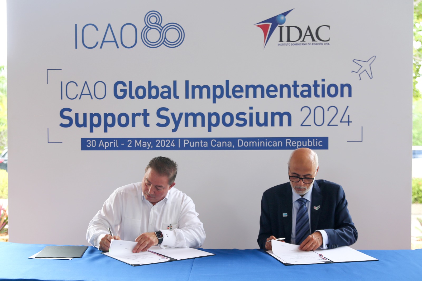 Acuerdo de intercambio académico firmado entre IDAC y Global Air Navigation Services (GANS)