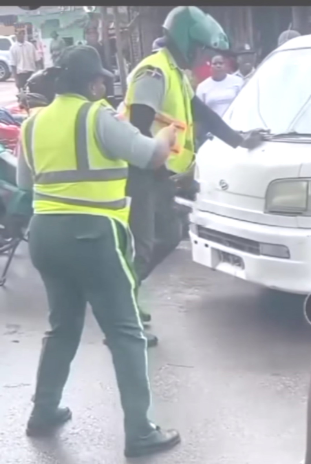 Inspectoría de DIGESETT Investigará Incidente entre Conductor de Platanera y Agente de Tránsito