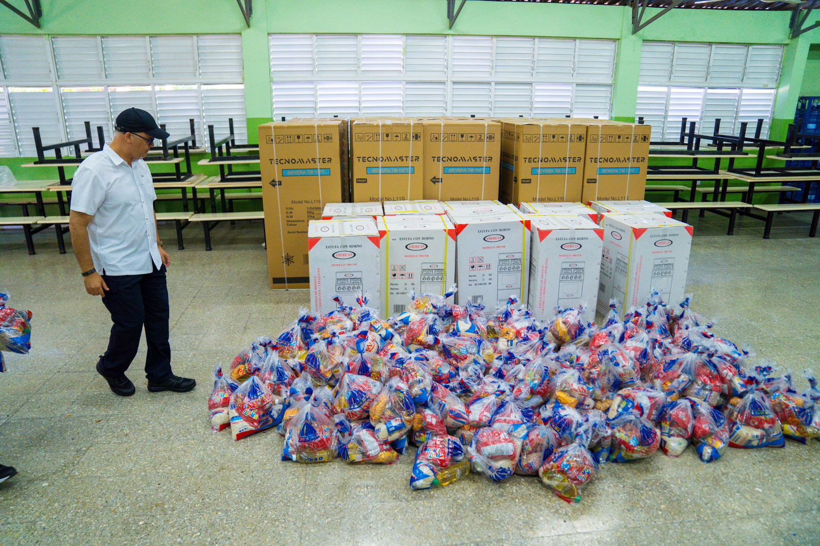 Ministro Igor Rodríguez intensifica apoyo en Los Ciruelos y Los Rieles de San Marcos, Puerto Plata