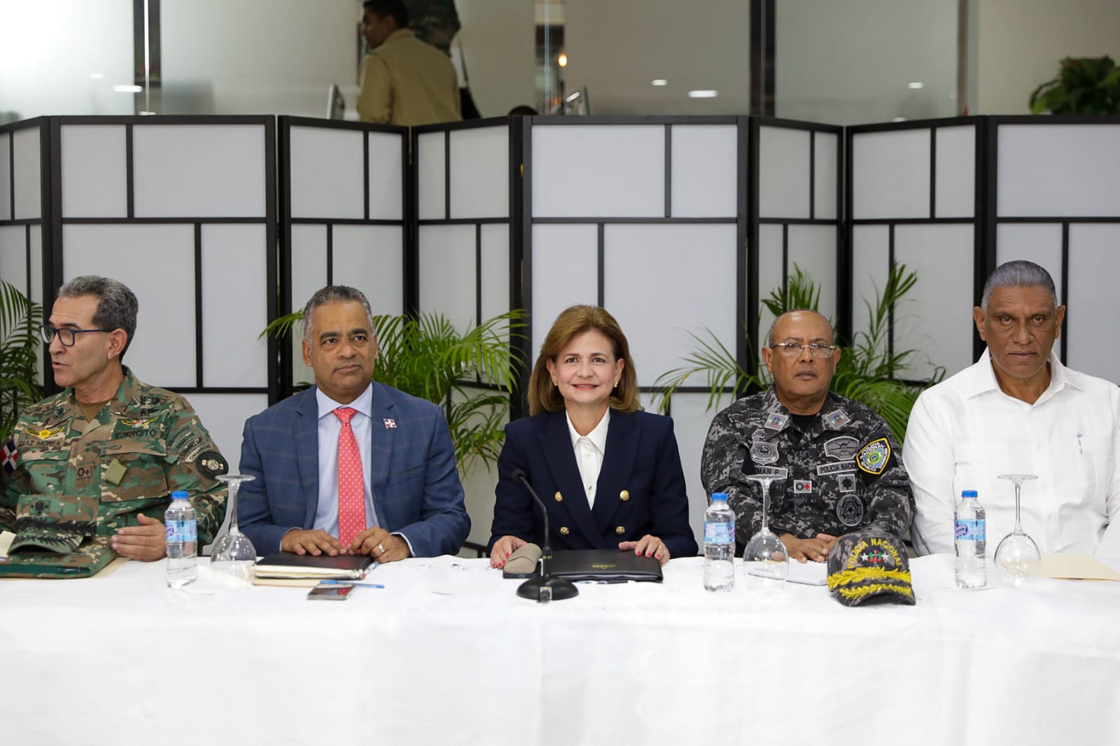 Avanzan los puntos sobre Seguridad Ciudadana en reunión bajo la Dirección de la Vicepresidenta Raquel Peña