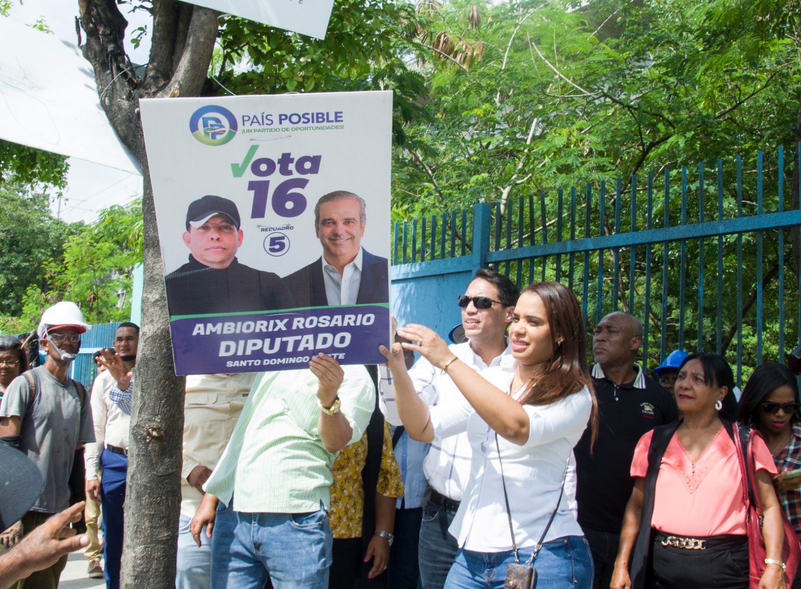 Operativo de Limpieza Visual en Santo Domingo Norte: Retiran Propaganda Electoral