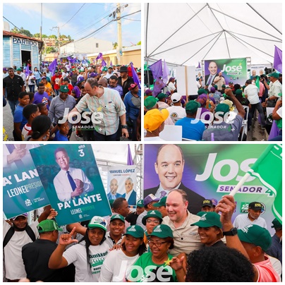 José del Castillo de Alianza Rescate RD recorre municipios de Barahona en intensa jornada proselitista