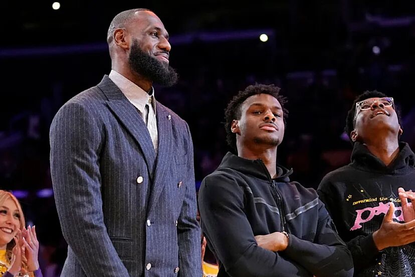Bronny James debuta en la G League con los South Bay Lakers en victoria ante Salt Lake City Stars