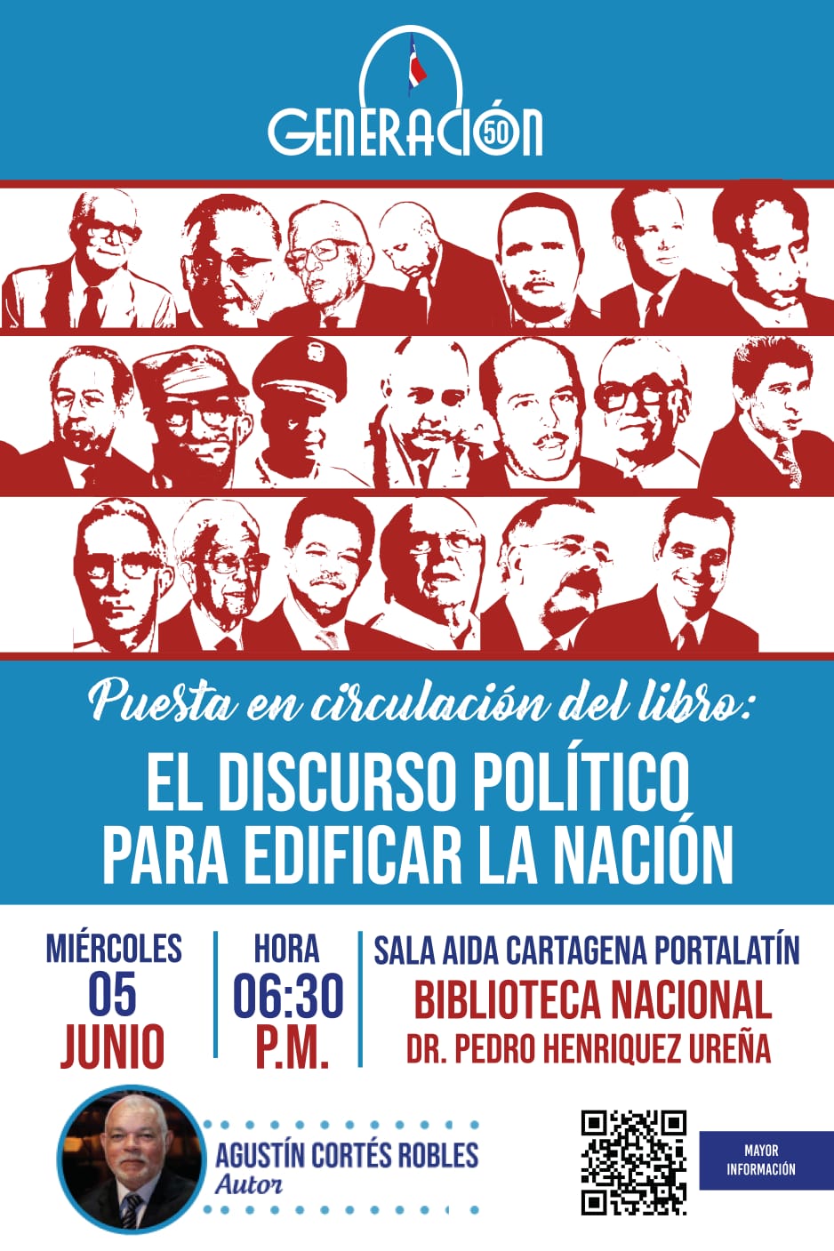 Agustín Cortés Robles presenta su nuevo libro "El Discurso Político para Edificar la Nación"