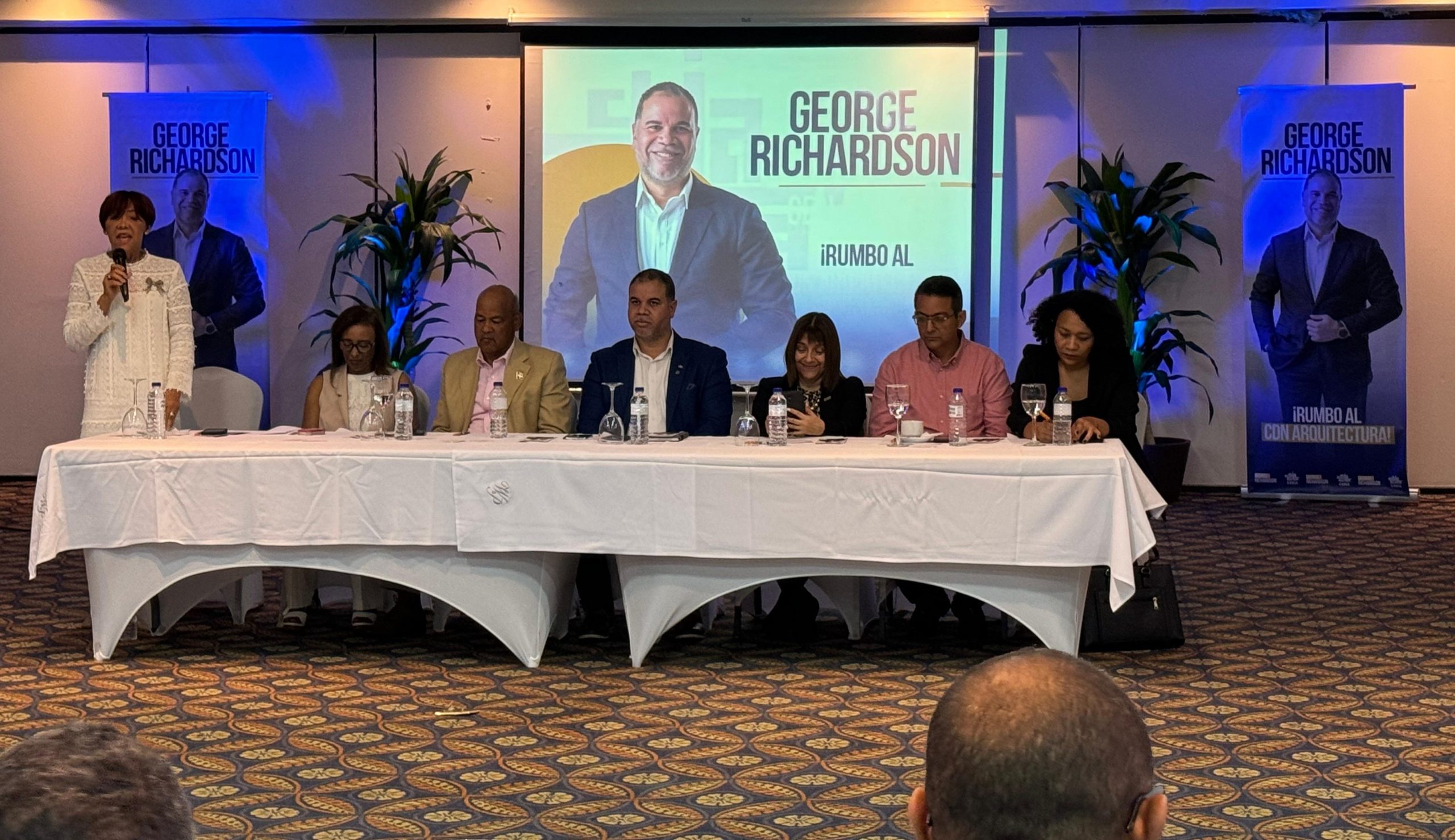 Partido Revolucionario Moderno (PRM) presenta candidatura del Arq. George Richardson para presidencia del CODIA