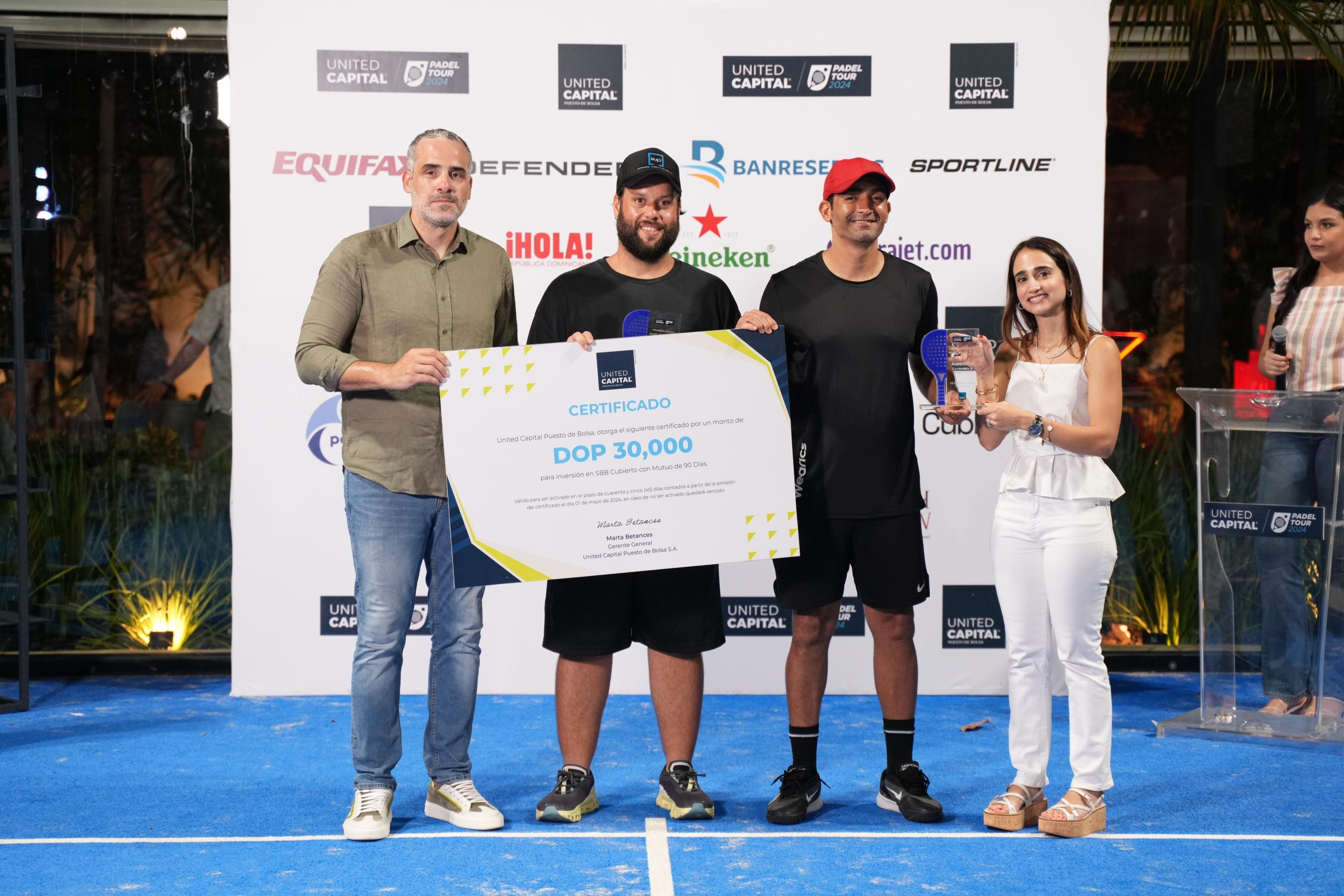 United Capital Pádel Tour Inaugura su Primera Parada con Éxito