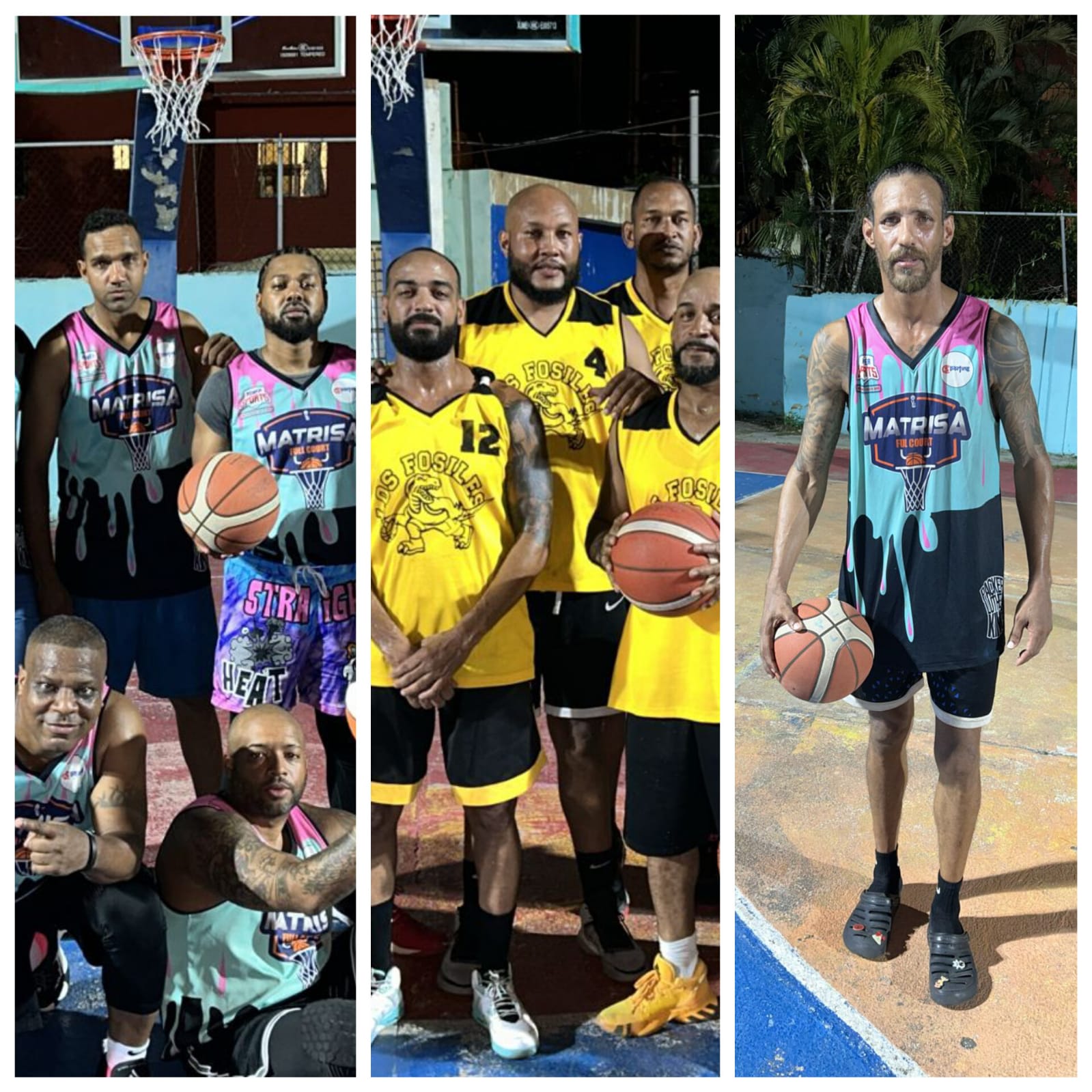 Club Matrisa triunfa en el primer encuentro de la Serie Final del Torneo de Baloncesto de la Liga Añeja Los Fósiles