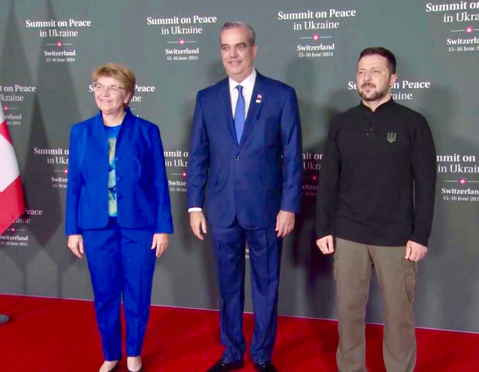 Presidente Abinader lidera en Cumbre sobre la Paz en Ucrania, proyectando influencia en Centroamérica y el Caribe