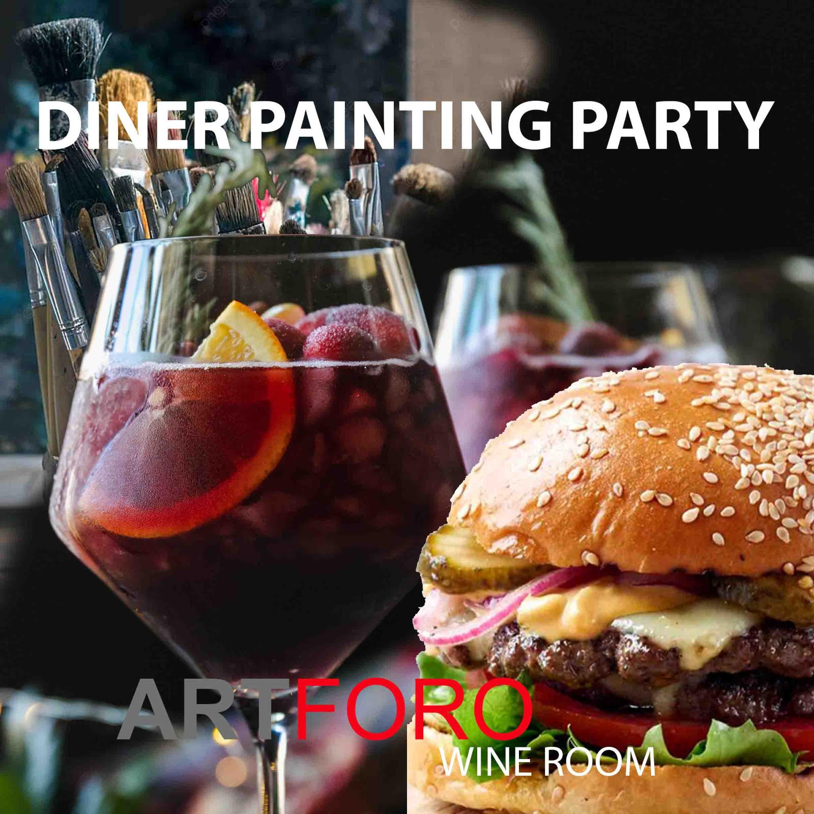 ARTFORO presenta la primera edición de la Diner Painting Party en Bávaro, Punta Cana