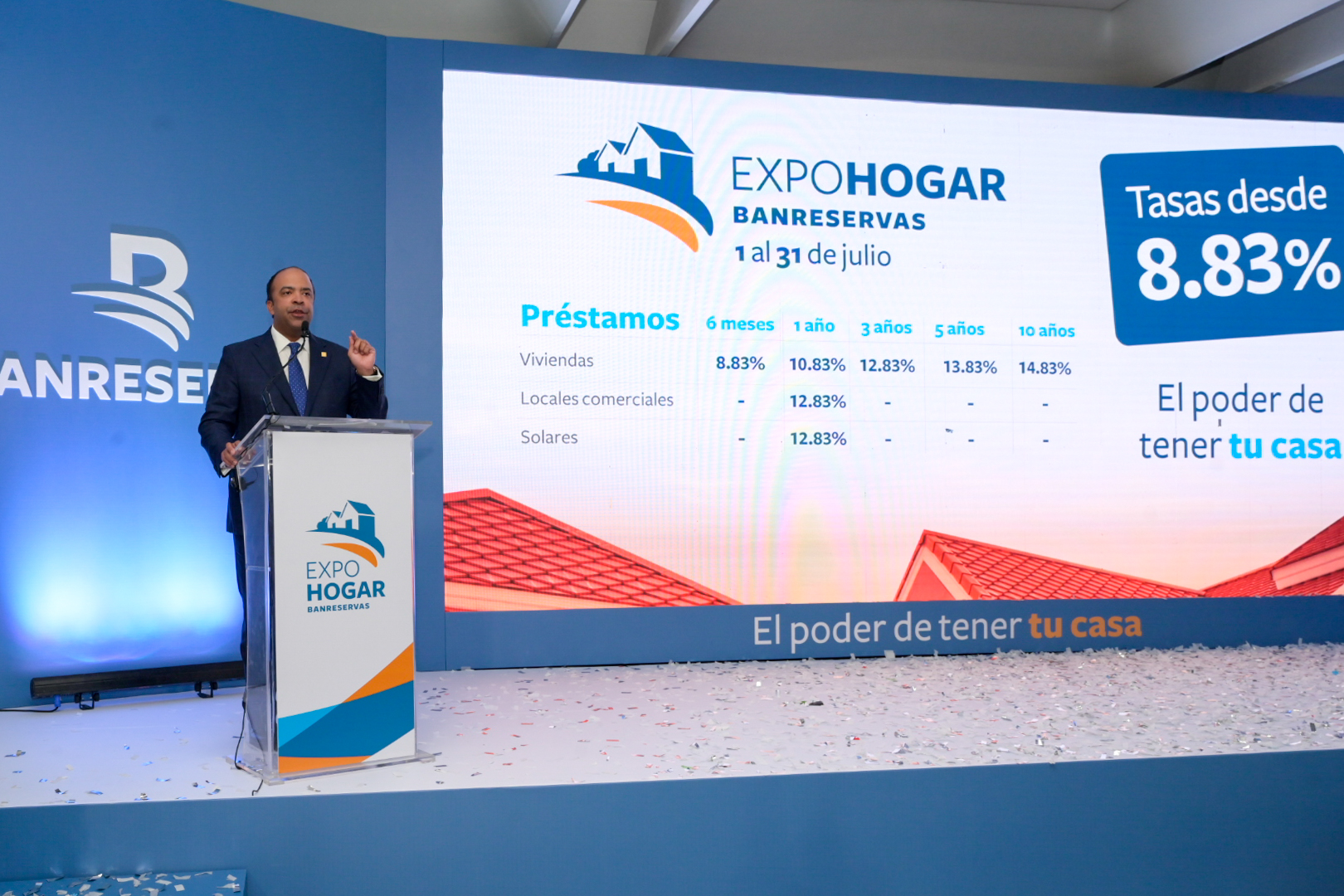 Banreservas lanza Expohogar 2024 con tasas desde 8.83% para financiamientos de viviendas