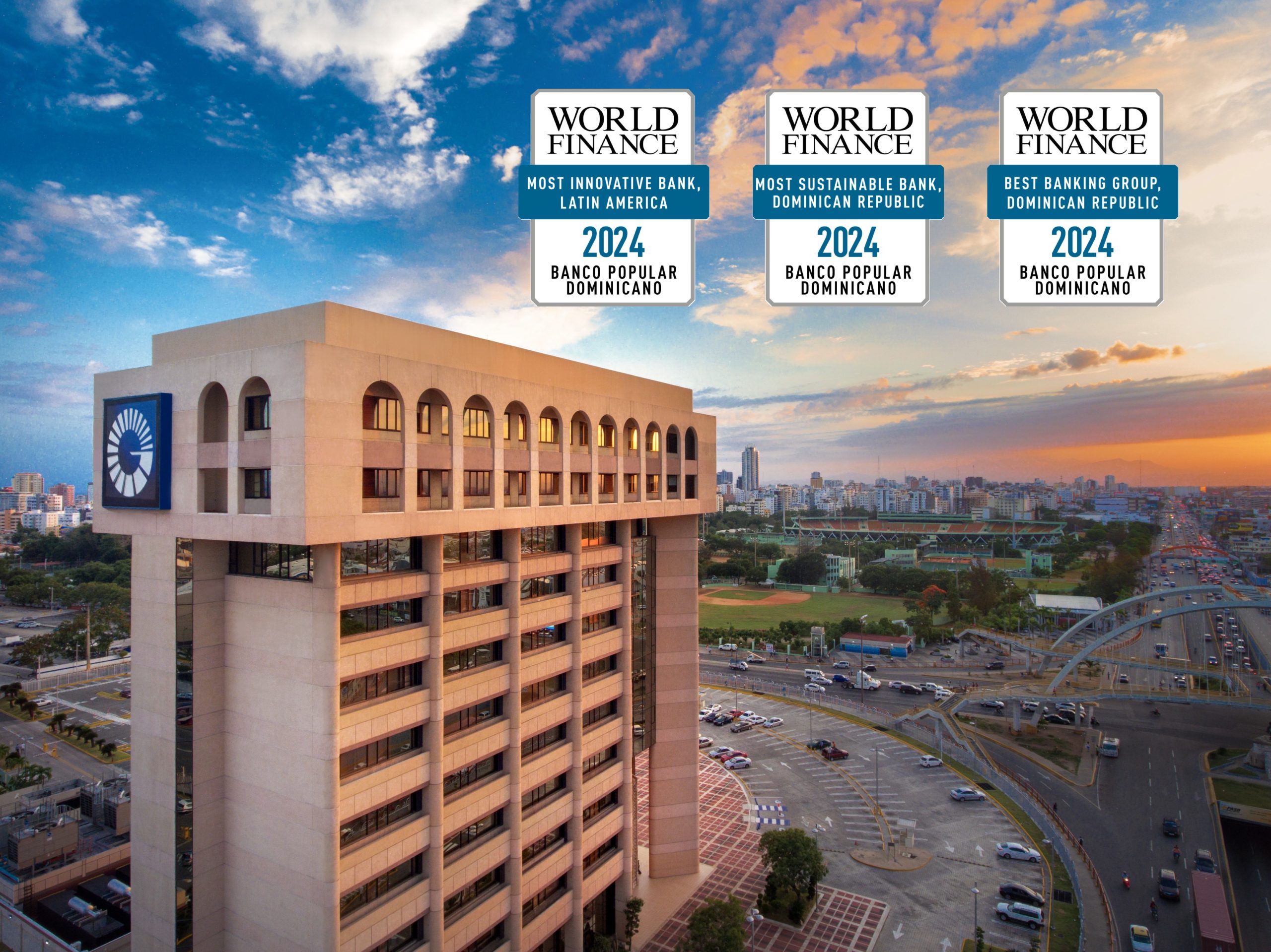 Banco Popular Dominicano Celebra Reconocimientos en los World Finance Banking Awards 2024