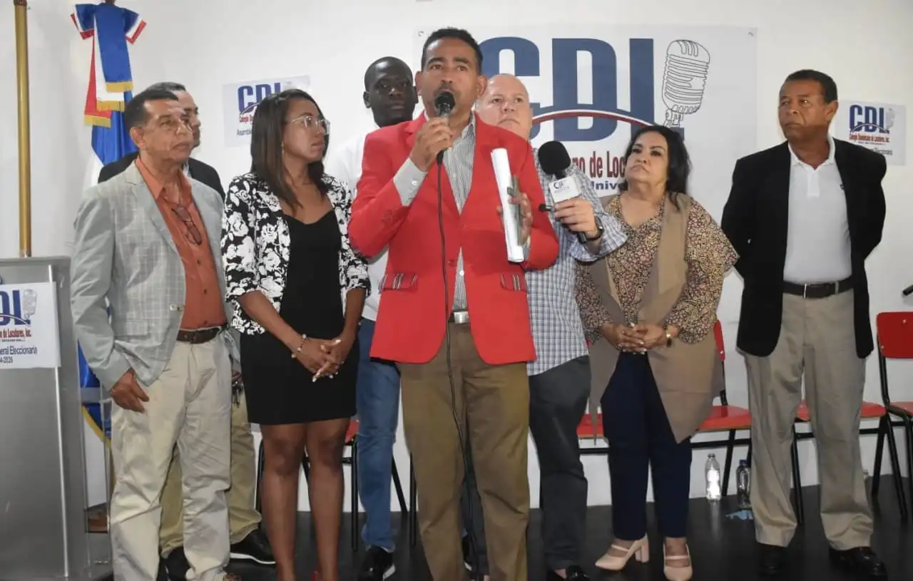 Nelson Gutiérrez elegido como nuevo presidente del Colegio Dominicano de Locutores