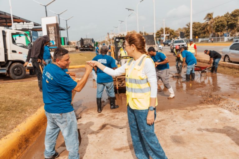 Carolina Mejía intensifica operativos preventivos ante pronóstico de lluvias