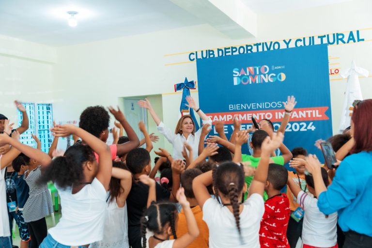 Alcaldía del Distrito Nacional brinda alegría a niños de la capital con Campamento Infantil de Verano