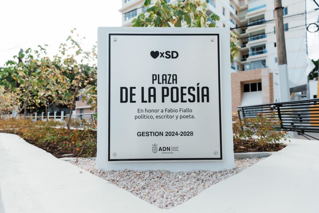 Alcaldía del Distrito Nacional Inaugura la Plaza de la Poesía en Honor a Fabio Fiallo