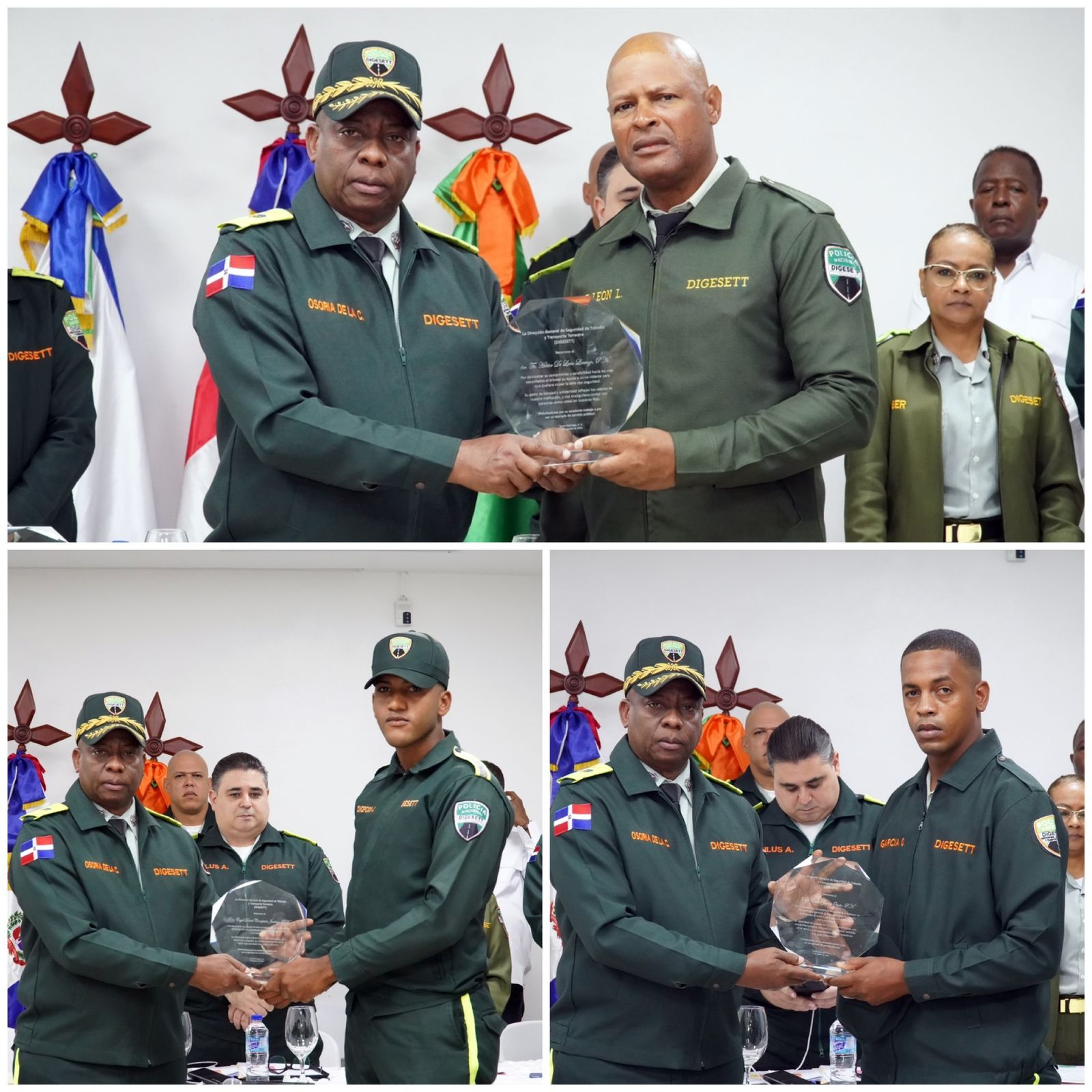 DIGESETT Reconoce a Agentes por su Compromiso con la Seguridad Vial y el Bienestar Ciudadano