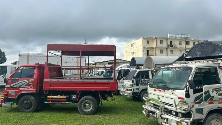 DIGESETT Retiene 30 Camiones en Higüey por Violaciones Graves a la Ley de Tránsito