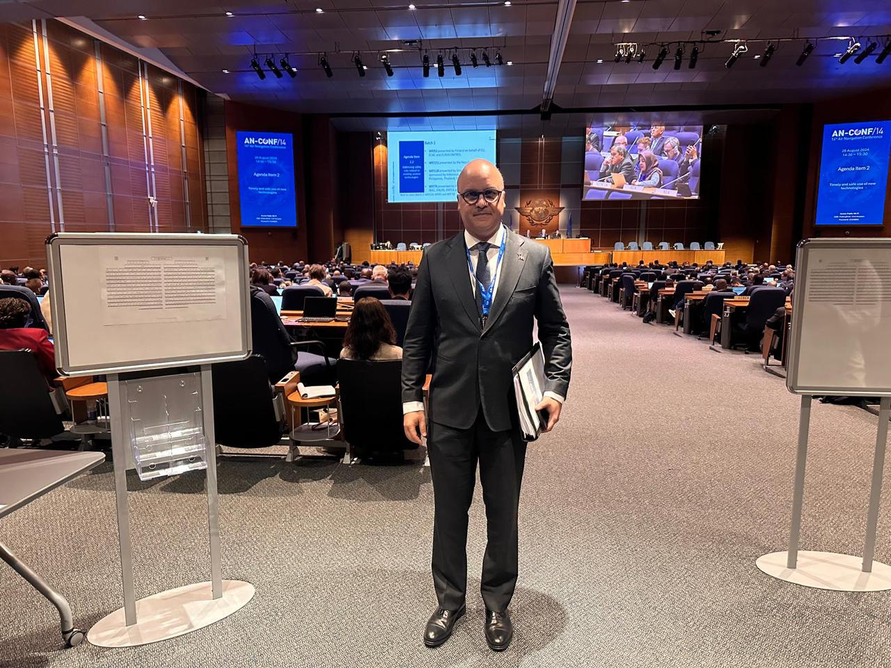 Igor Rodríguez Durán asume liderazgo del IDAC participando en conferencia de la OACI enfocada en sostenibilidad aeronáutica.