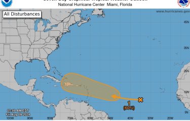 Indomet y Centro Nacional de Huracanes Alertan sobre Potencial Desarrollo de Ciclón Tropical en el Atlántico