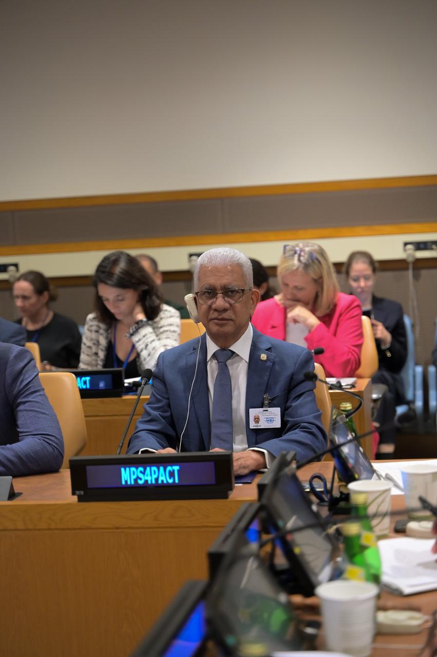 Ricardo de los Santos Propone Pacto Parlamentario ante la ONU para un Futuro Sostenible