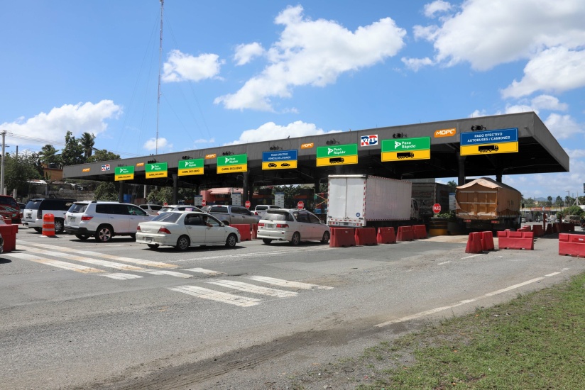 Peaje del kilómetro 30 de la autopista Duarte será concluido en febrero de 2025
