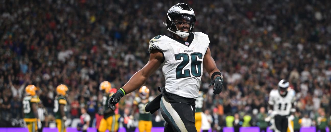 Saquon Barkley brilla en su debut con los Eagles, liderando la victoria sobre los Packers en el primer partido de la NFL en Sudamérica