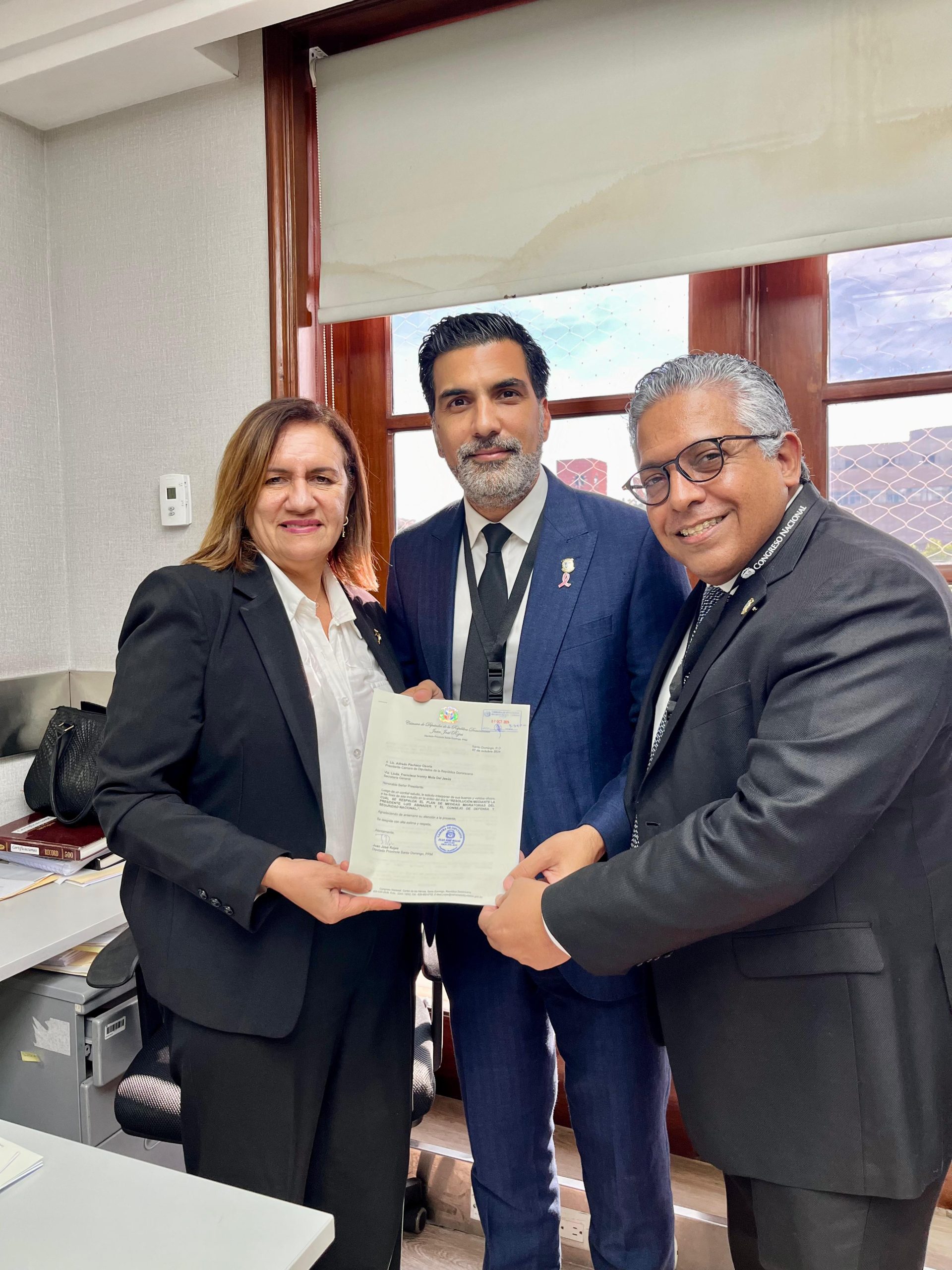 Diputado Juan José Rojas Presenta Proyecto de Resolución en Apoyo a Nuevas Medidas Migratorias del Presidente Abinader