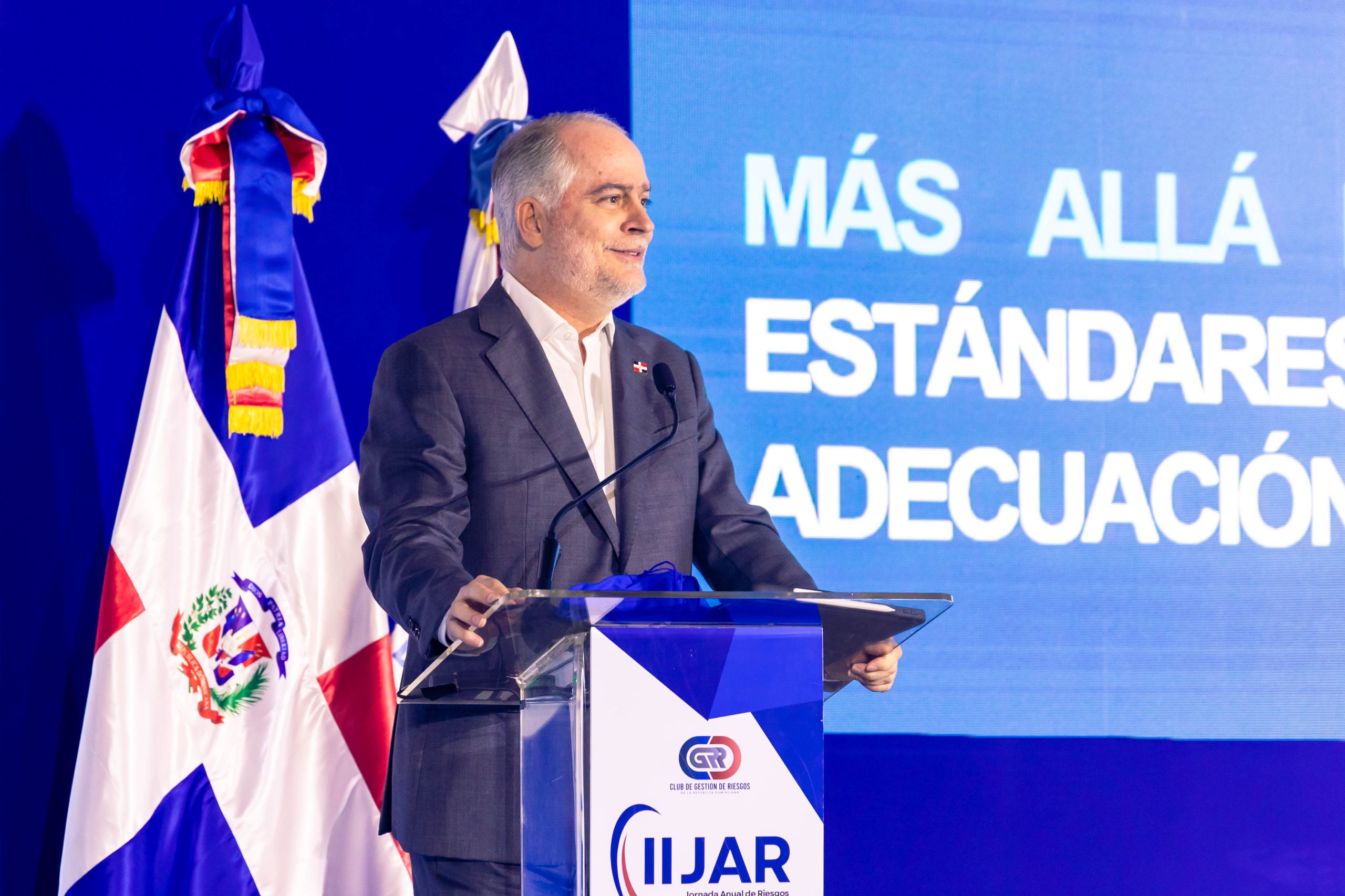 Superintendente de Bancos destaca la necesidad de actualizar sistemas de control de riesgos en línea con estándares internacionales durante la II Jornada Anual de Gestión de Riesgos