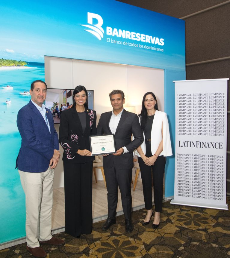 Banreservas Gana Premio de Transformación Digital del Año en América Latina y el Caribe