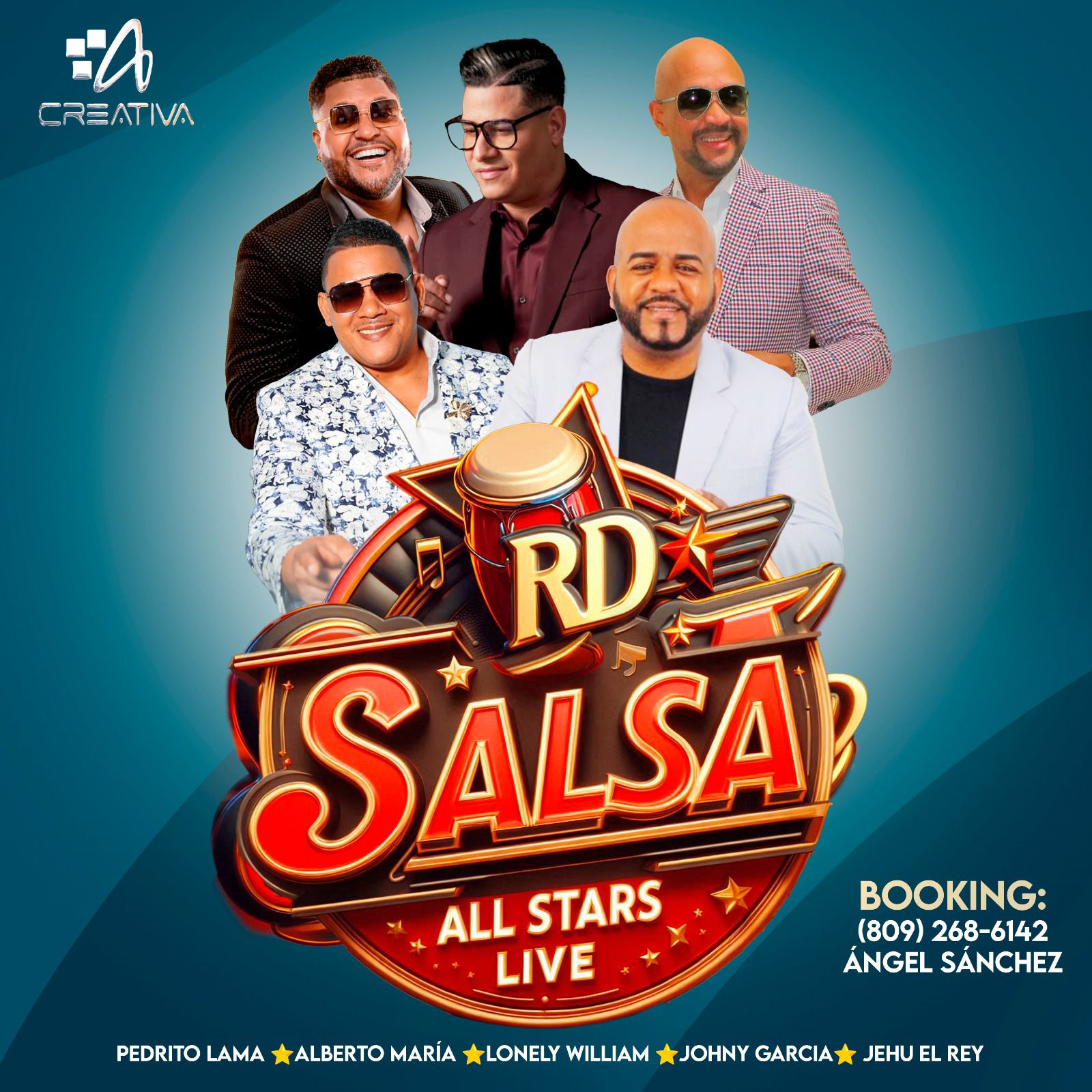 “RD Salsa All Stars Live” revivirá la salsa dominicana con concierto inaugural en Santo Domingo