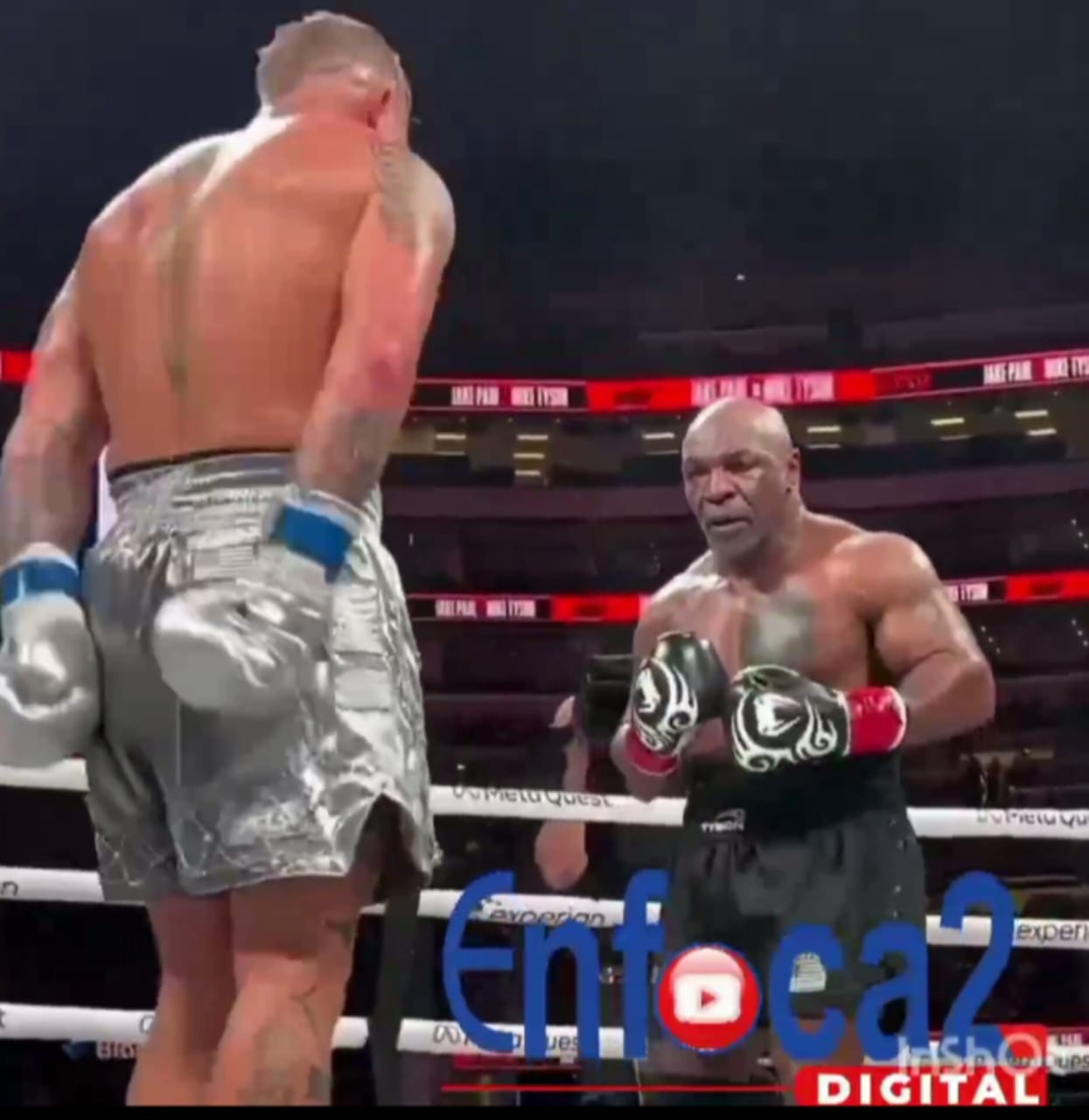Jake Paul vence a Mike Tyson en una pelea llena de expectativas, pero sin emoción