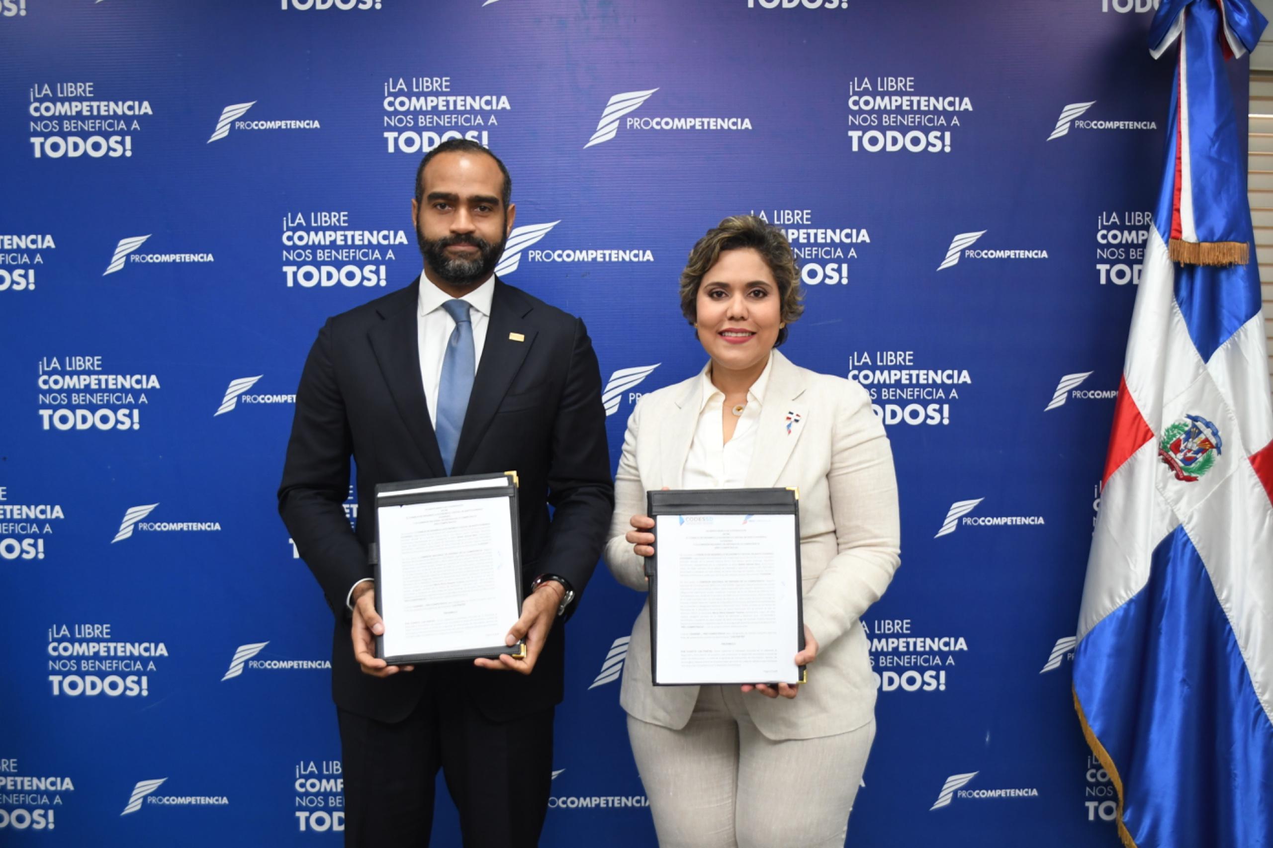 Pro-Competencia y CODESSD se unen para fortalecer la libre competencia en República Dominicana