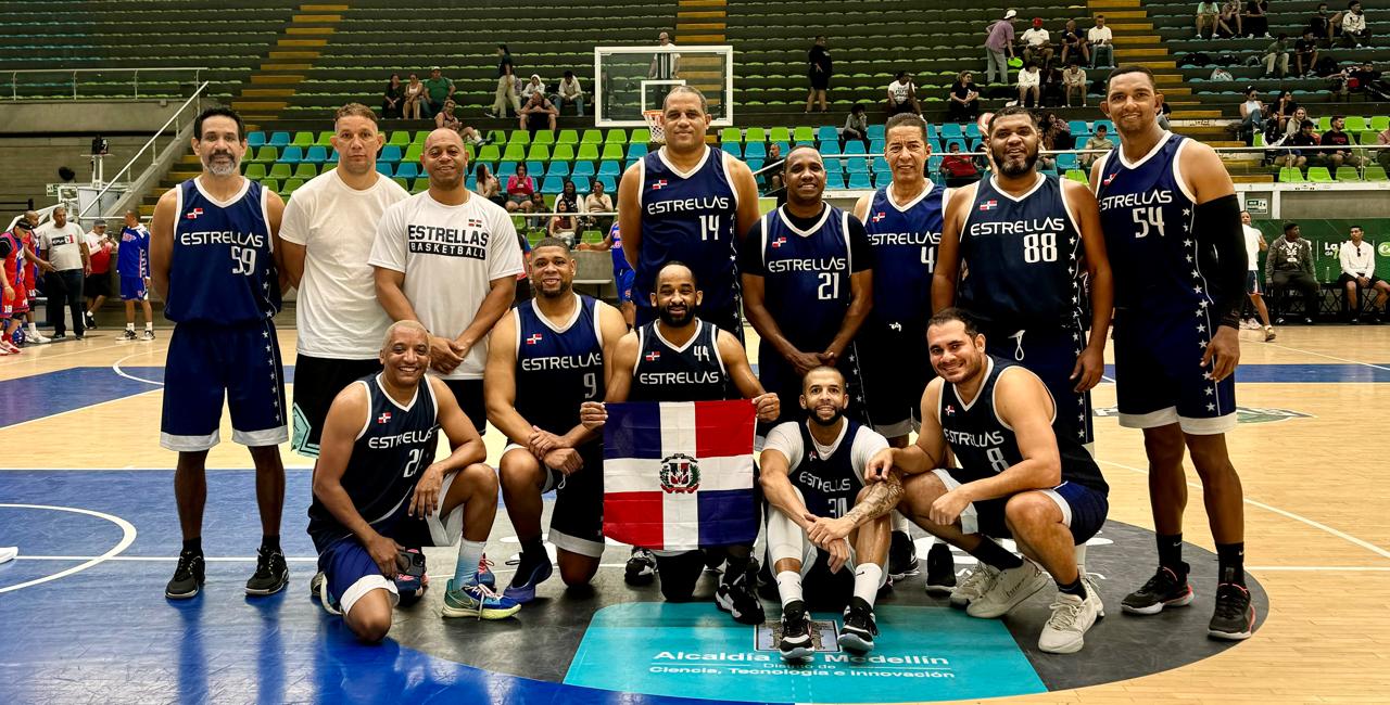 Dominicana conquista el bicampeonato en la Copa Internacional de Maxibaloncesto en Medellín