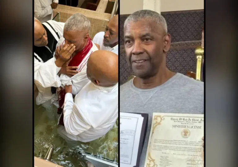 Denzel Washington: De las Pantallas de Hollywood al Púlpito como Ministro Licenciado
