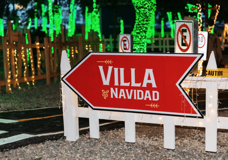“Villa Navidad” ilumina Santo Domingo: un parque temático para toda la familia