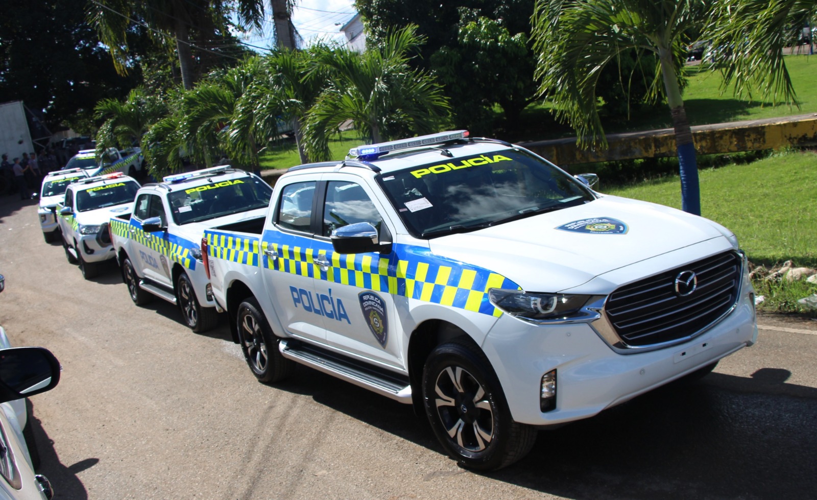 La Policía Nacional refuerza la seguridad con modernas unidades vehiculares entregadas por Luis Abinader