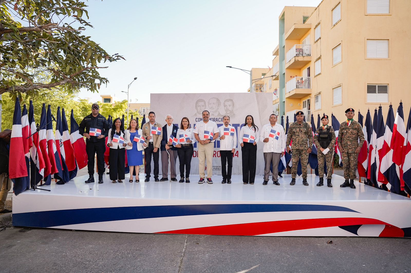 Defensor del Pueblo conmemora el 181 aniversario del Manifiesto Independentista en Santo Domingo Norte
