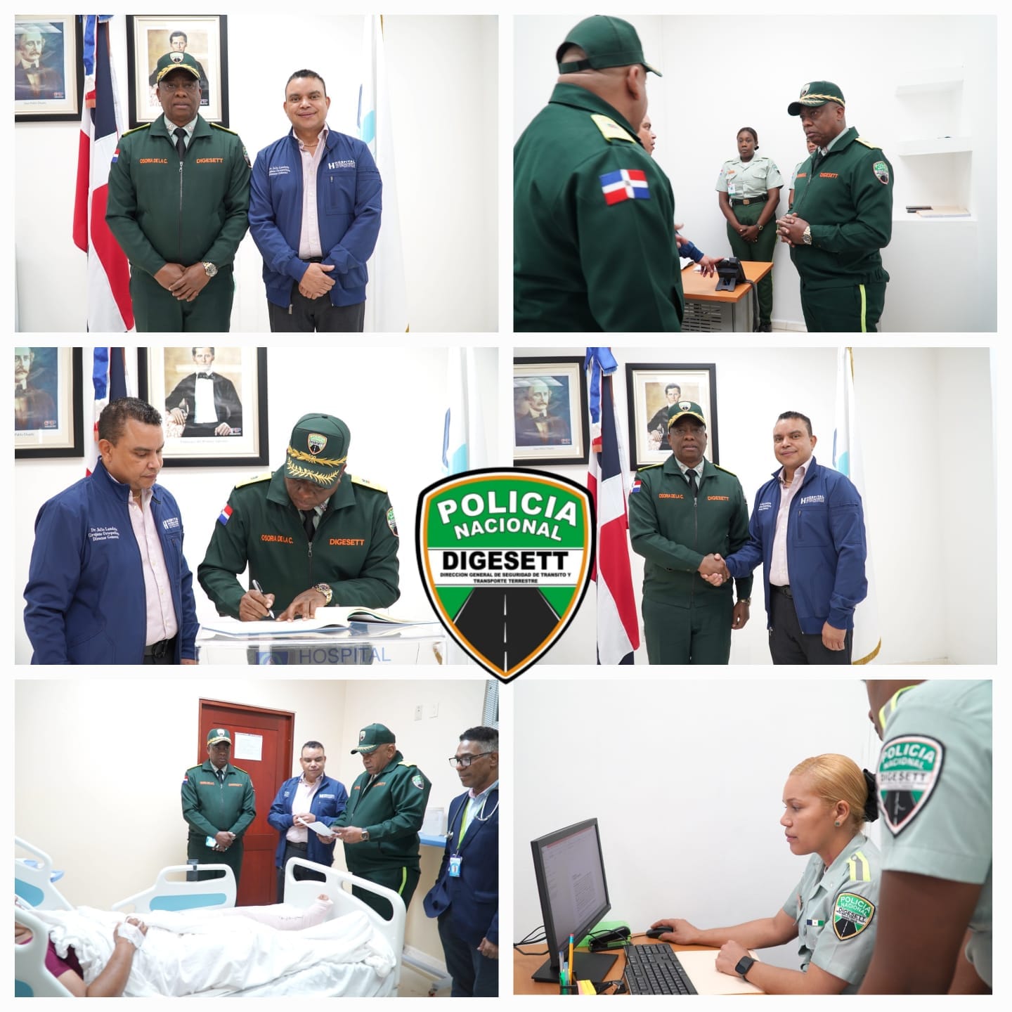 Hospital Ney Arias Lora y DIGESETT inauguran primera Unidad de Procedimientos de Accidentes de Tránsito en la República Dominicana