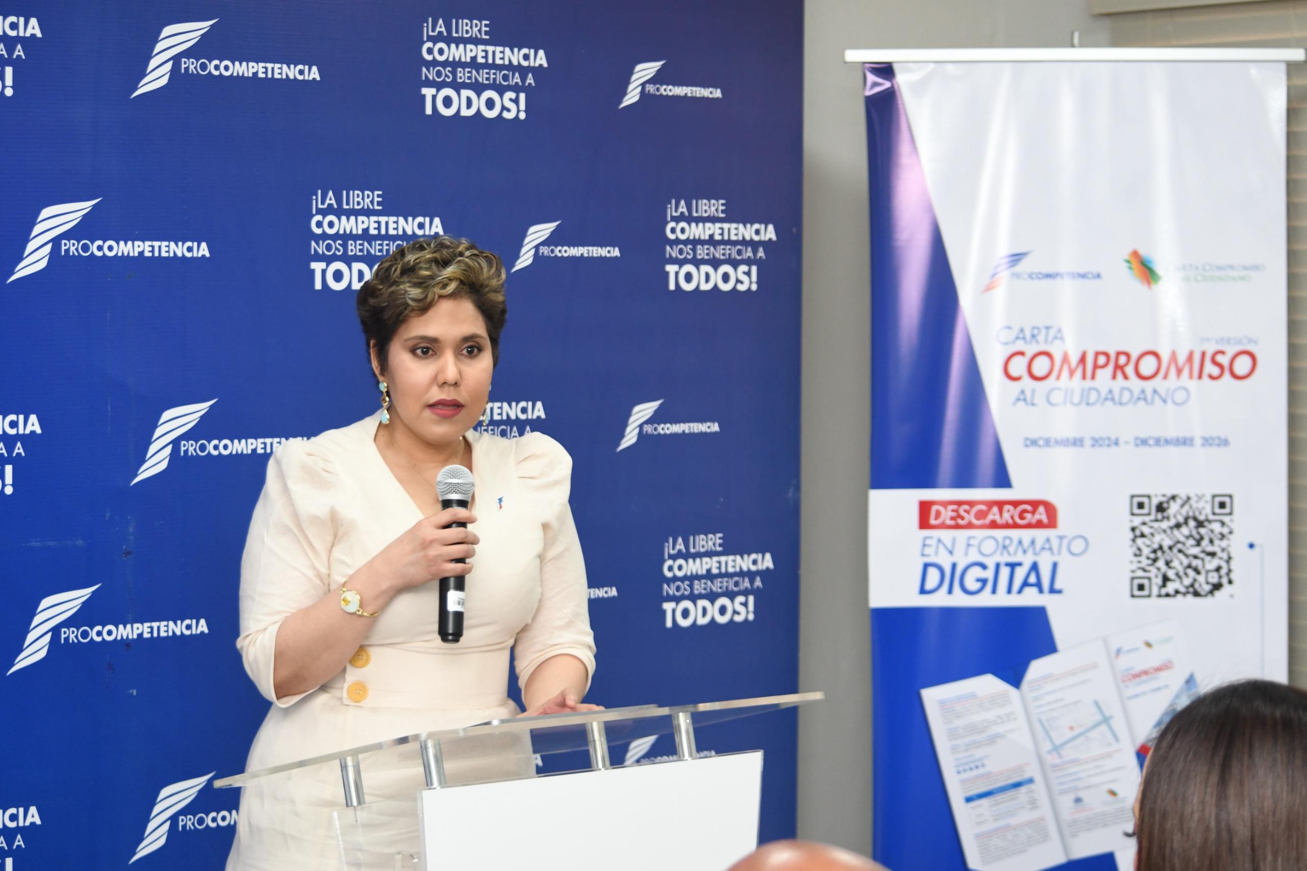 Pro-Competencia reafirma su compromiso con la transparencia al presentar la Carta Compromiso al Ciudadano 2024-2026