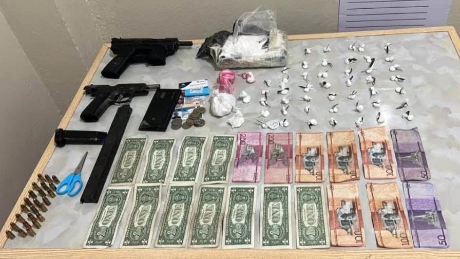 Desmantelan punto de drogas en Villa Magante y detienen a "Dimanchi", jefe del lugar