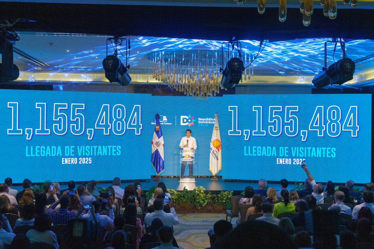 Turismo Dominicano Inicia el Año con Más de 1.1 Millones de Visitantes